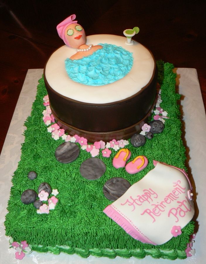 Retirement Cake Ideas Women Retirement Cake Ideas Women