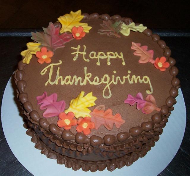 Thanksgiving Fondant Cake Ideas