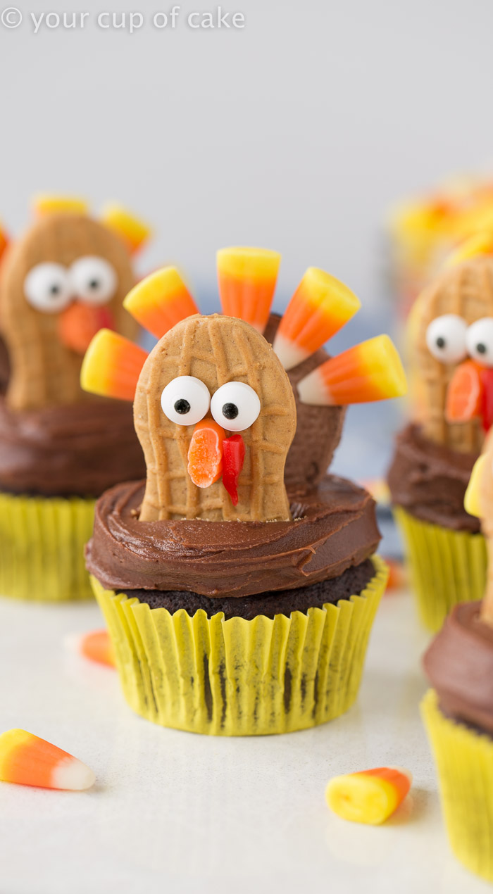 Thanksgiving Turkey Cupcakes Nutter Butter Thanksgiving Turkey Cupcakes Nutter Butter