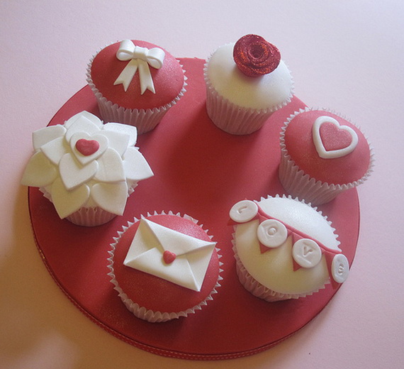 Valentine's Day Cupcake Cake Ideas