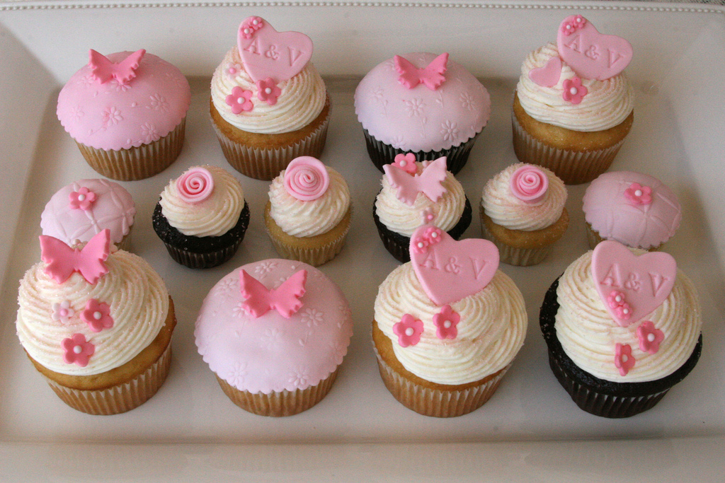 Wedding Shower Cupcakes