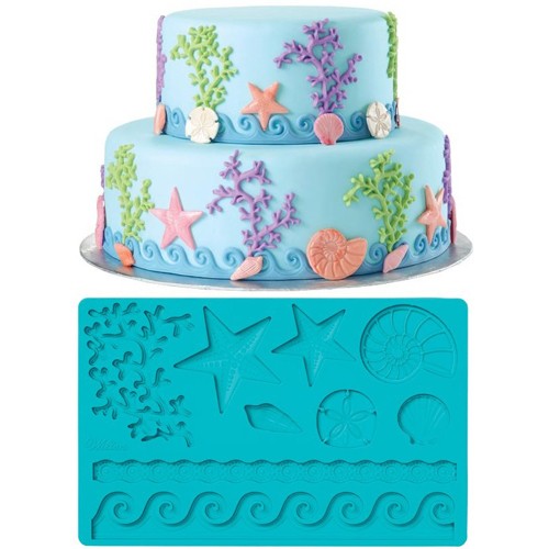 Wilton Fondant Mold Sea Life Wilton Fondant Mold Sea Life
