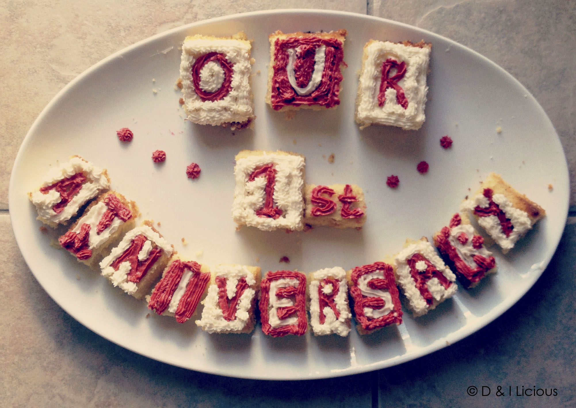 1st Wedding Anniversary Cake 1st Wedding Anniversary Cake