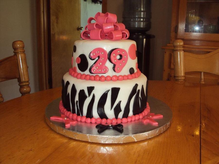 29th Birthday Cake Ideas