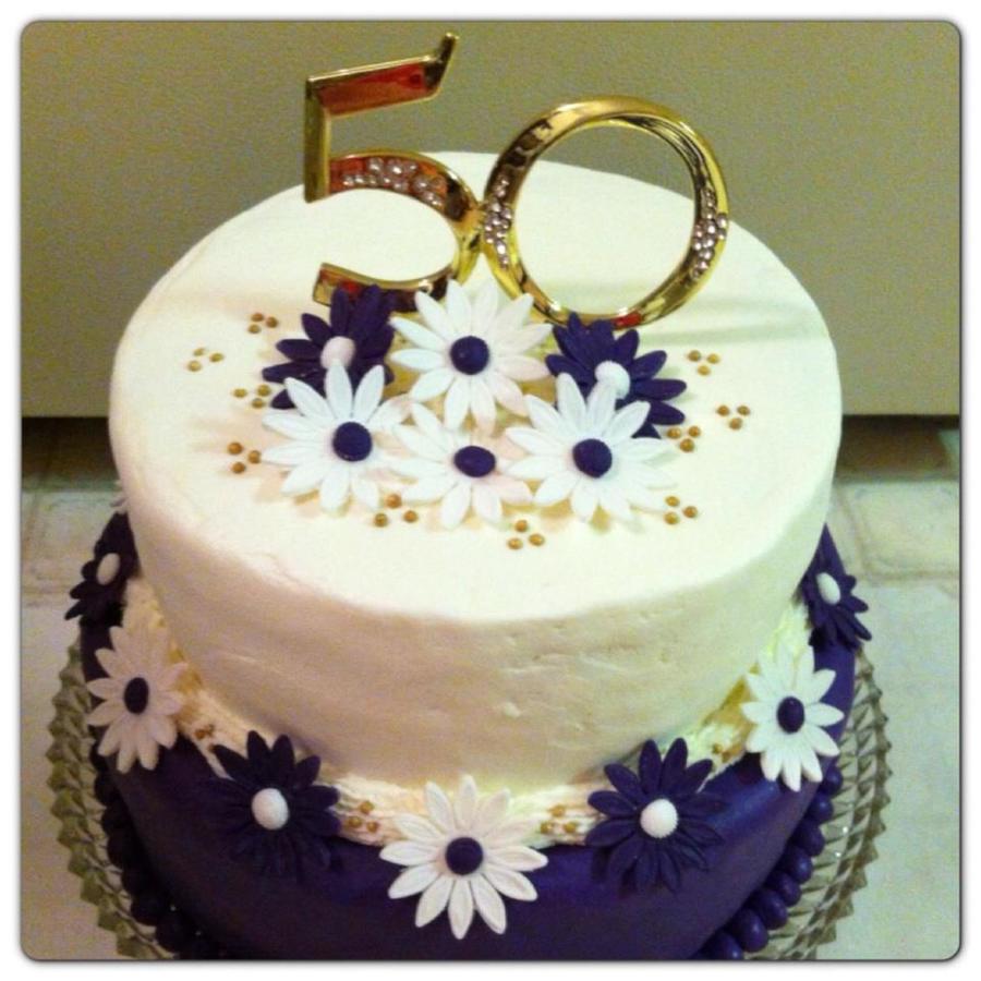 50th Anniversary Cake 50th Anniversary Cake