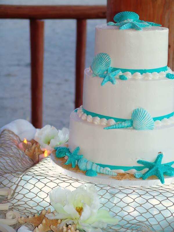 13 Cakes Blue Beach Photo Beach Theme Wedding Cakes Under The Sea