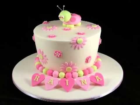 Baby Girl 1st Birthday Cake Ideas