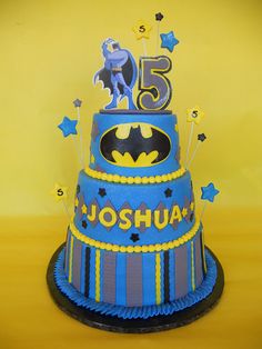 Batman Birthday Cake