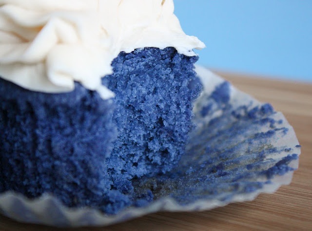 Blue Velvet Cupcakes