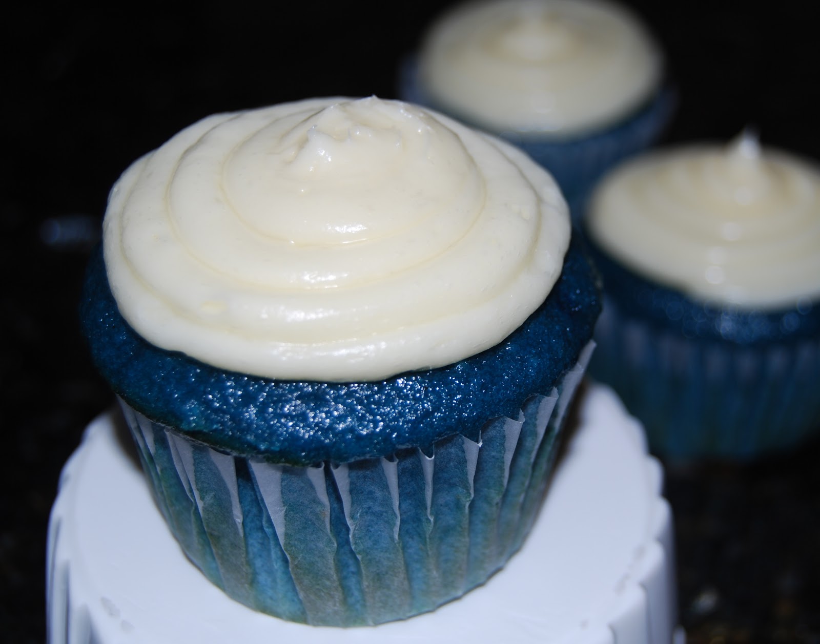 Blue Velvet Cupcakes