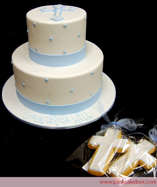 Boy Christening Cross Cake Ideas Boy Christening Cross Cake Ideas