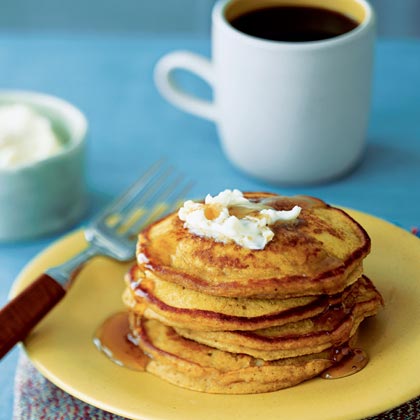 Breakfast Pancakes with Coffee