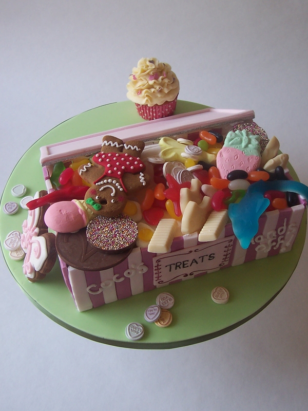 Candy Box Cake Ideas