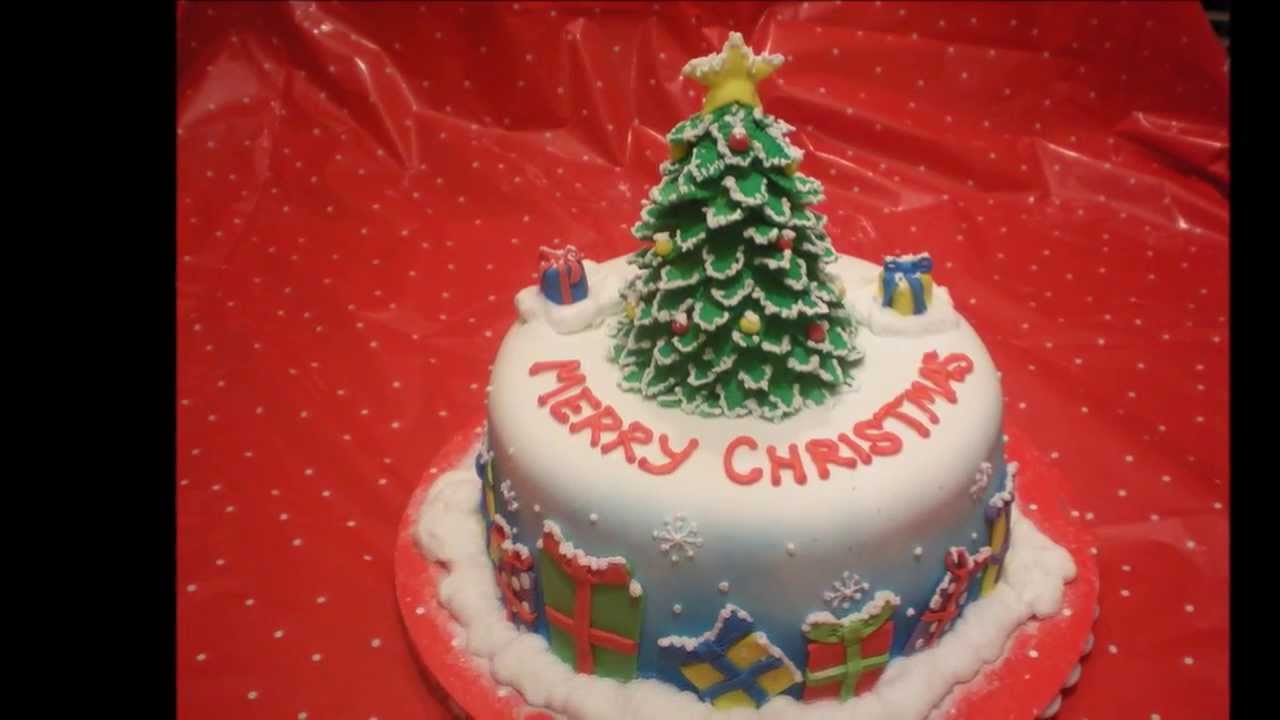Christmas Fondant Cake Ideas Christmas Fondant Cake Ideas