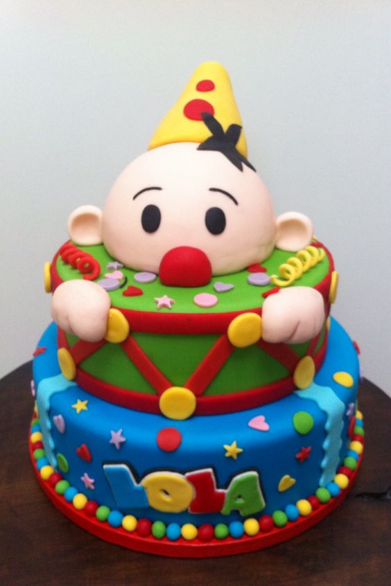 Clown Birthday Cake Clown Birthday Cake