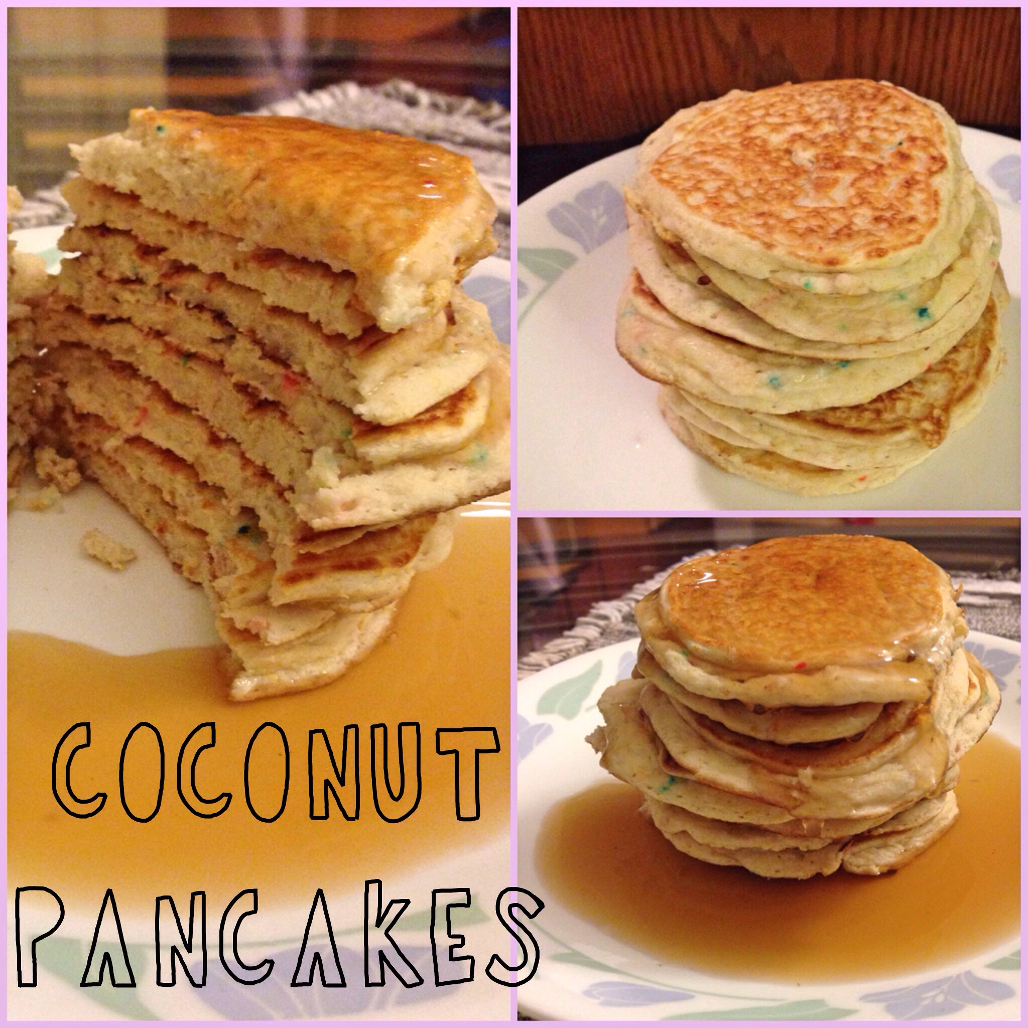 Coconut Flour Protein Powder Pancakes