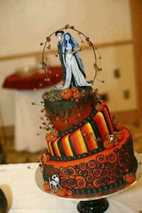 Corpse Bride Cake
