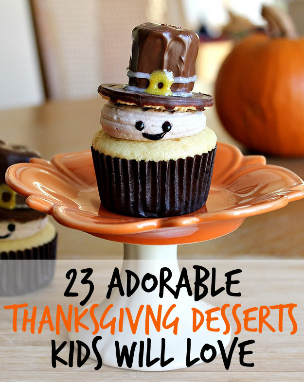 Cute Thanksgiving Cupcakes Pilgrim