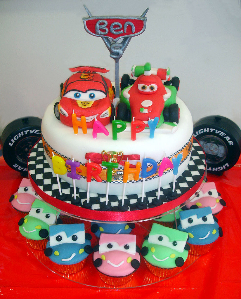 Disney Cars Birthday Cake