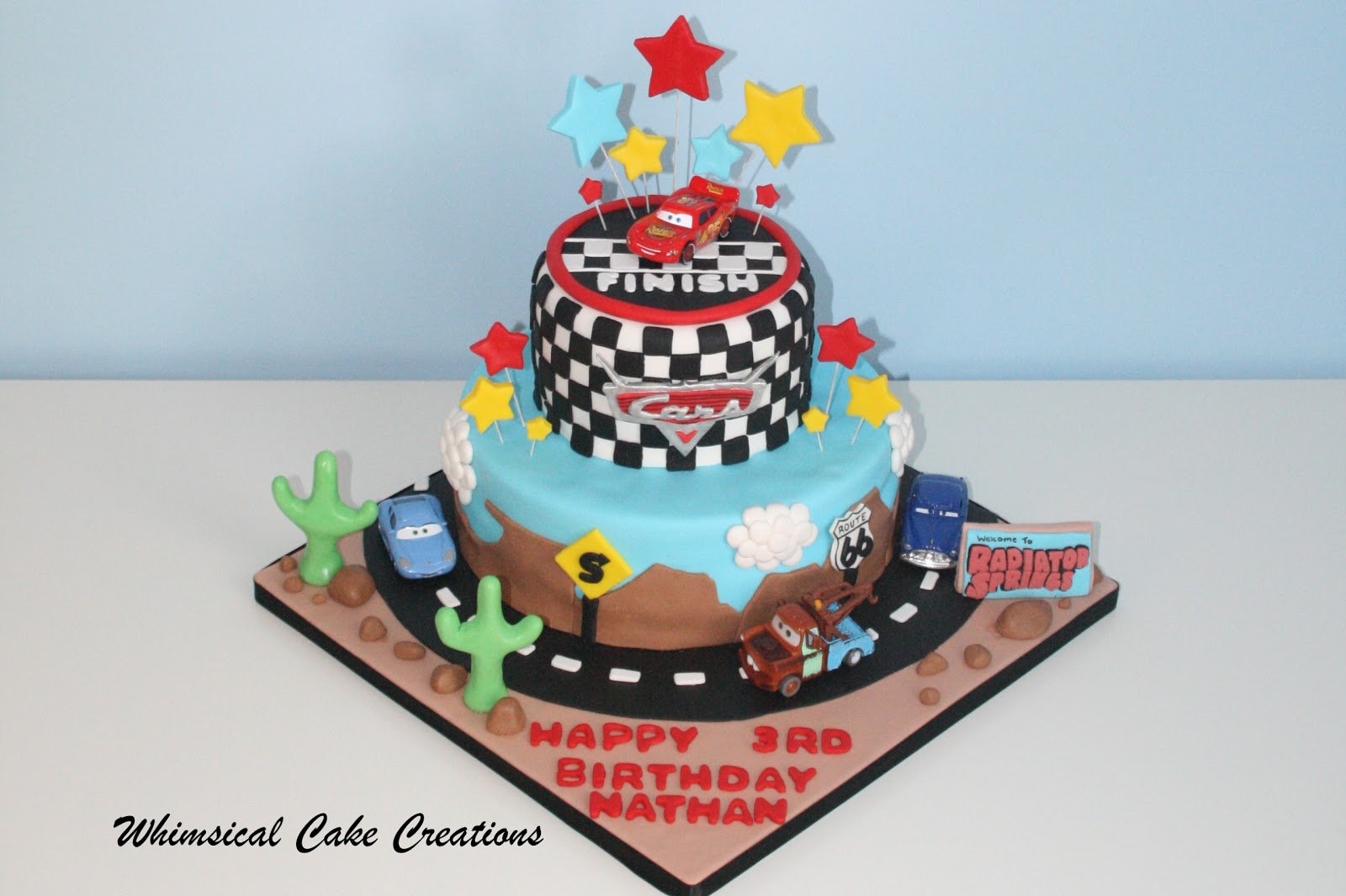 12 Photos of Disney Cars 2 Cakes