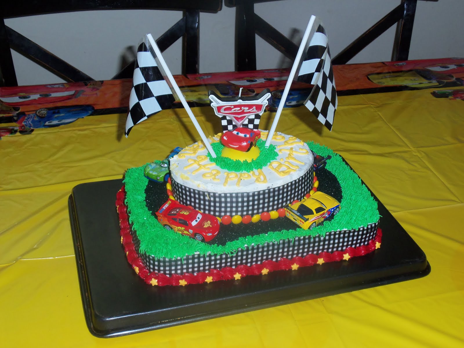 Disney Pixar Cars Birthday Cake