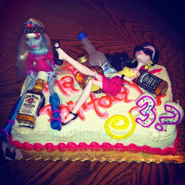 Drunk Barbie Birthday Cake Adult Drunk Barbie Birthday Cake Adult
