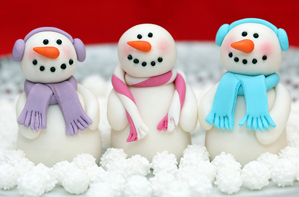 Fondant Christmas Cake Decorations Fondant Christmas Cake Decorations