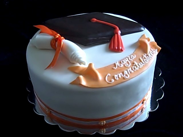 Fondant Graduation Cakes Designs Fondant Graduation Cakes Designs