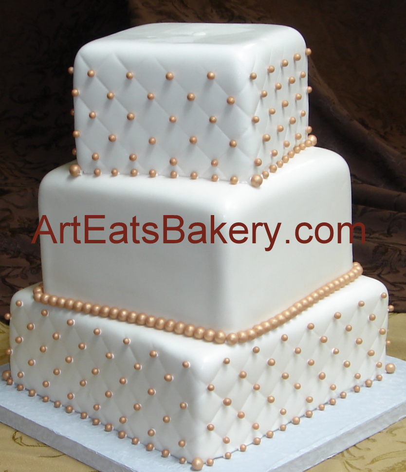 Fondant Wedding Cake Designs