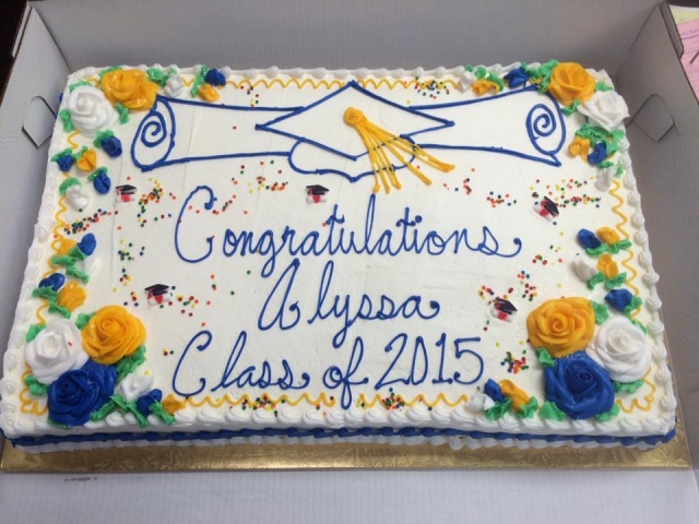 Graduation Sheet Cake Designs