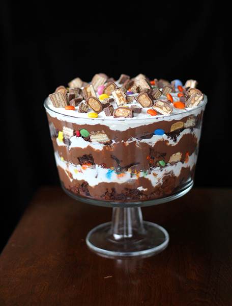 Halloween Candy Trifle Recipe