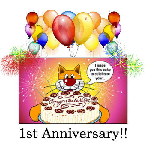 Happy 1st Work Anniversary Funny Happy 1st Work Anniversary Funny