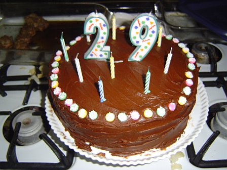 Happy 29th Birthday Cake