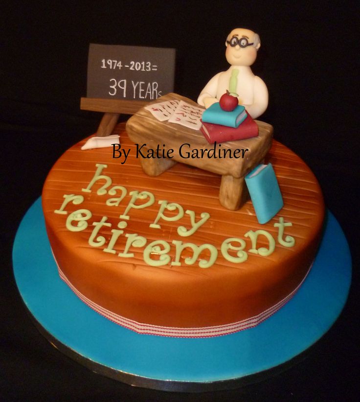Happy Retirement Cake Happy Retirement Cake
