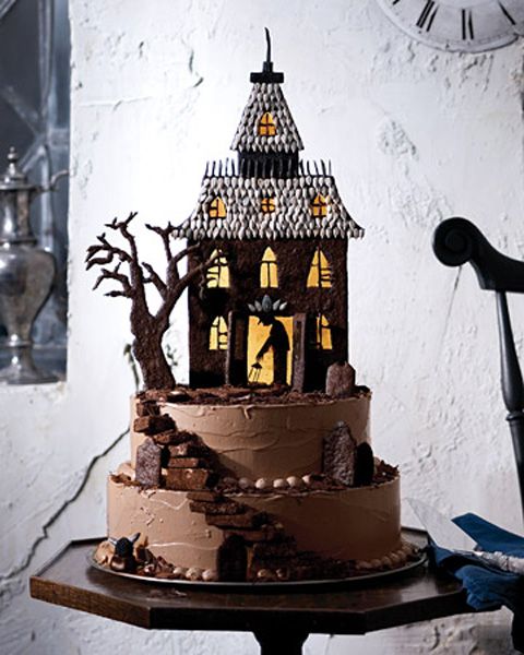Haunted House Cake Templates