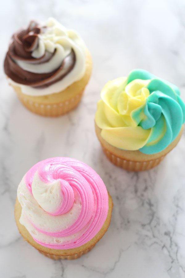 How to Make Swirl Frosting On Cupcakes