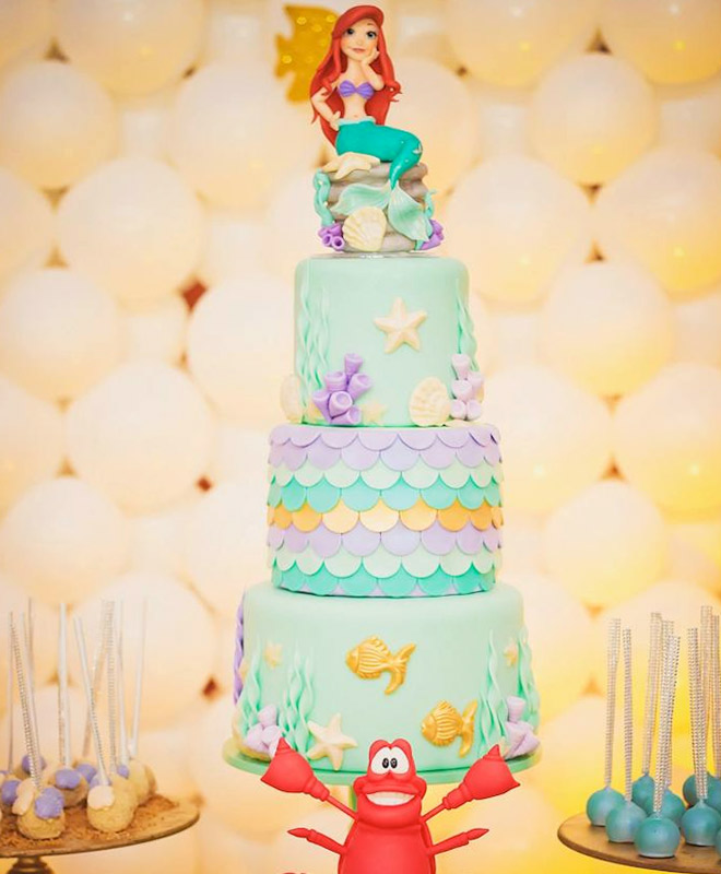 Little Mermaid Cake Idea