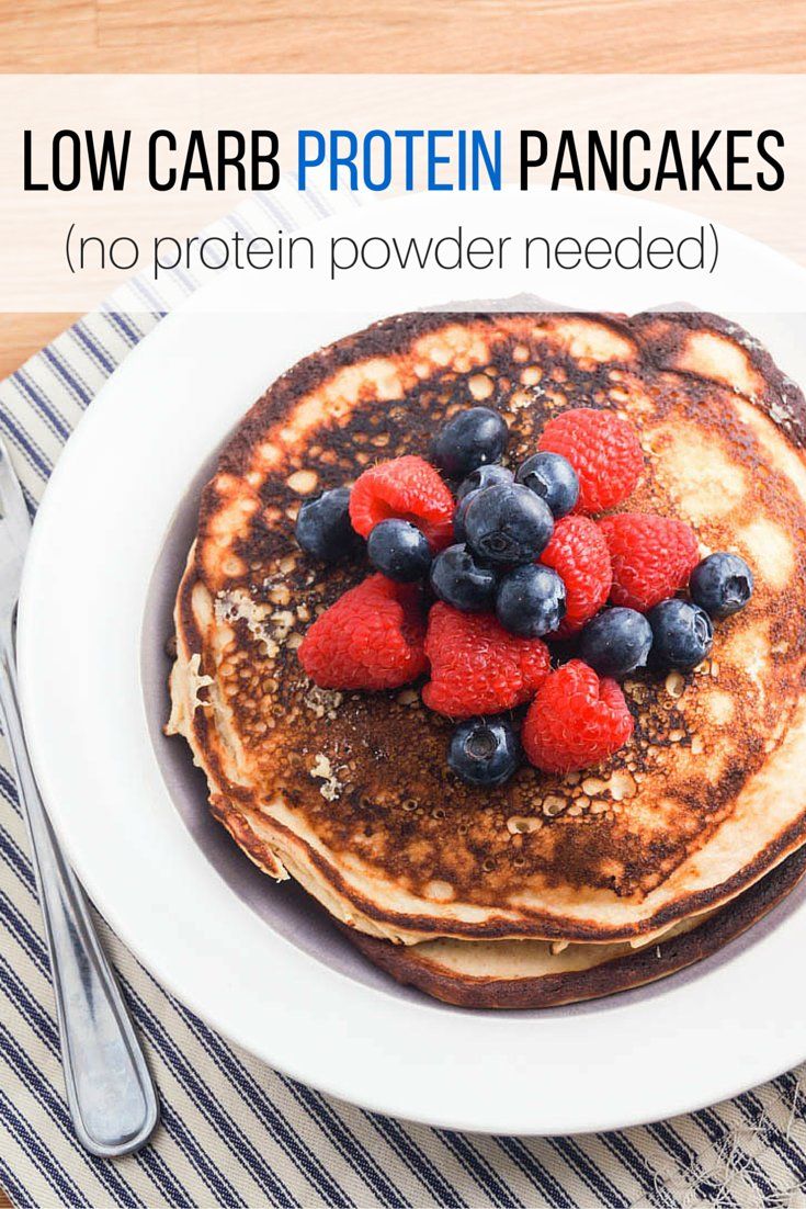 Low Carb Protein Pancakes Recipe