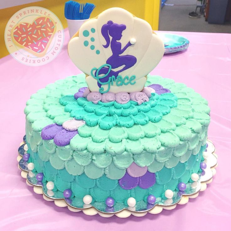 Mermaid Birthday Cake Idea