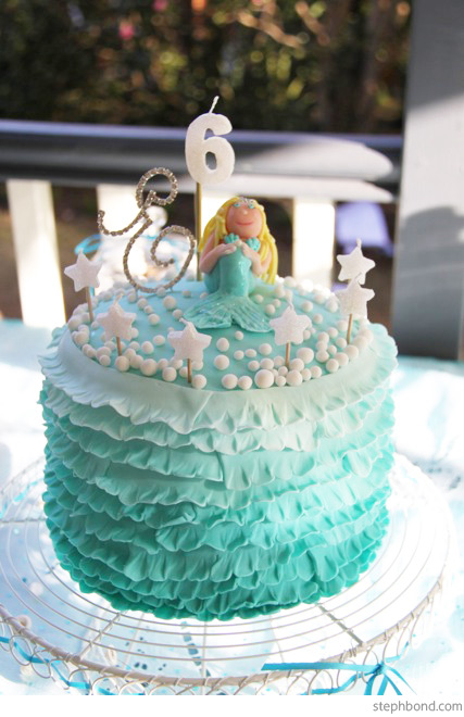 Mermaid Birthday Party Cake