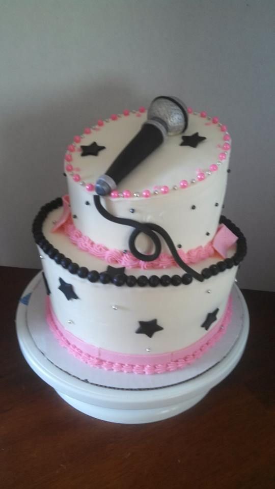 Microphone Birthday Cake Ideas Microphone Birthday Cake Ideas