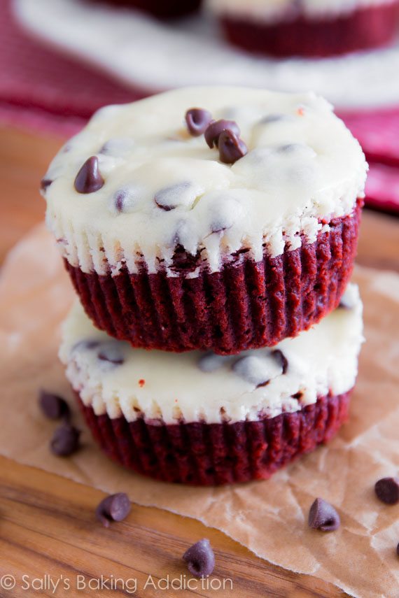 Mini Red Velvet Cheesecake Cupcakes Mini Red Velvet Cheesecake Cupcakes