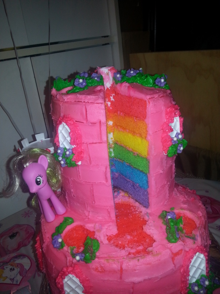 My Little Pony Castle Cake My Little Pony Castle Cake