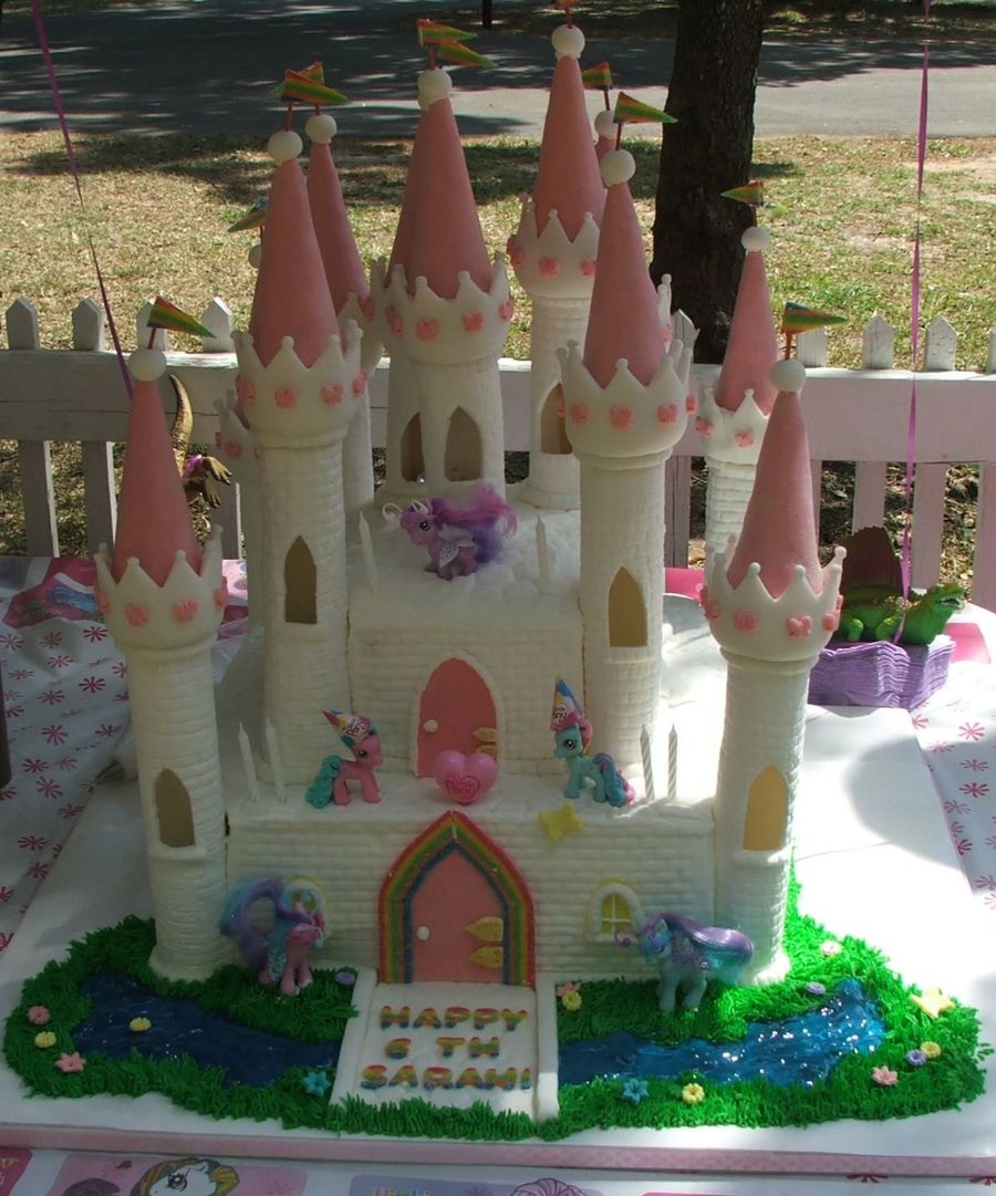 My Little Pony Castle Cake My Little Pony Castle Cake