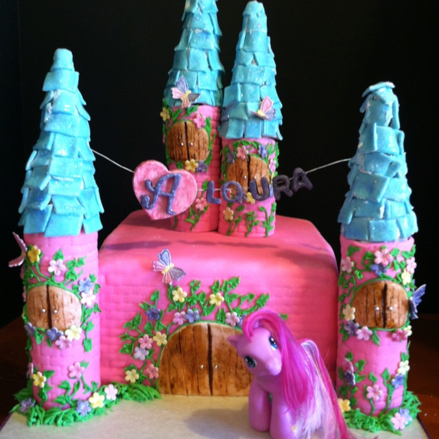 My Little Pony Party Cake Castle My Little Pony Party Cake Castle