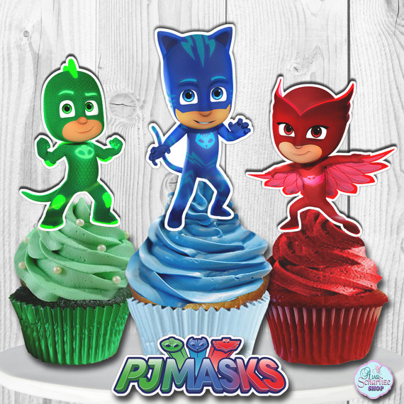 PJ Masks Cake Topper