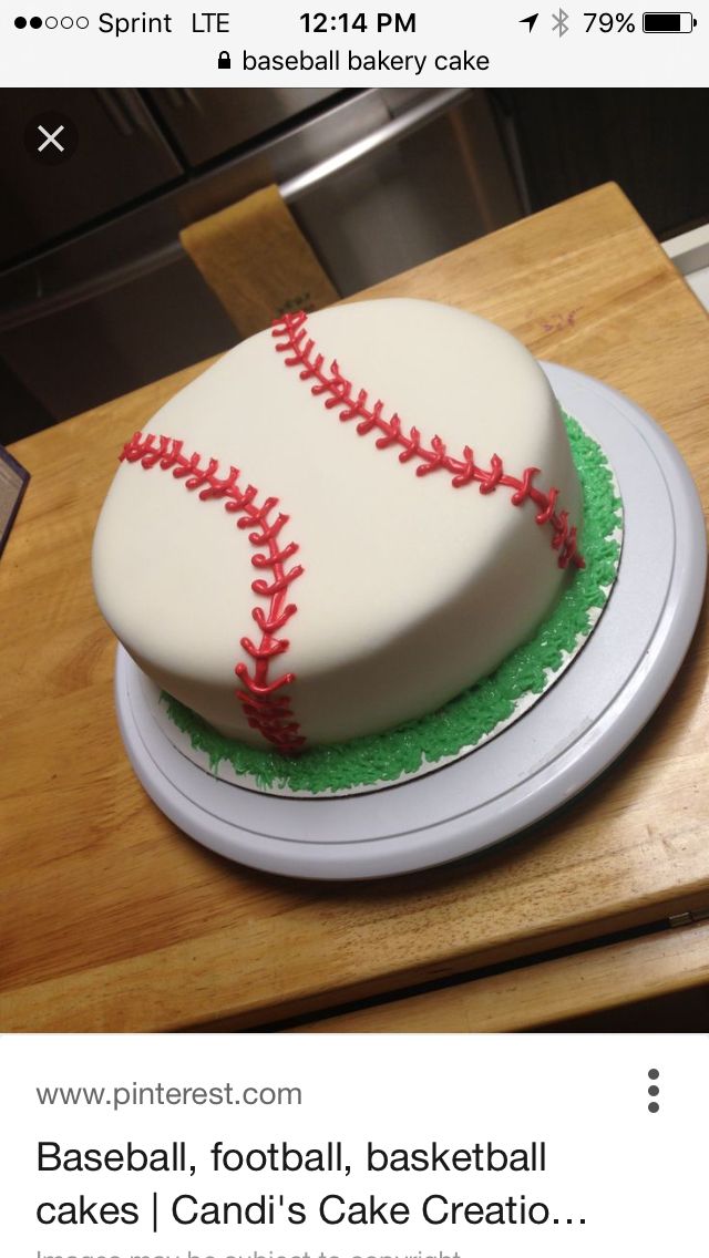 Publix Baseball Cake Publix Baseball Cake