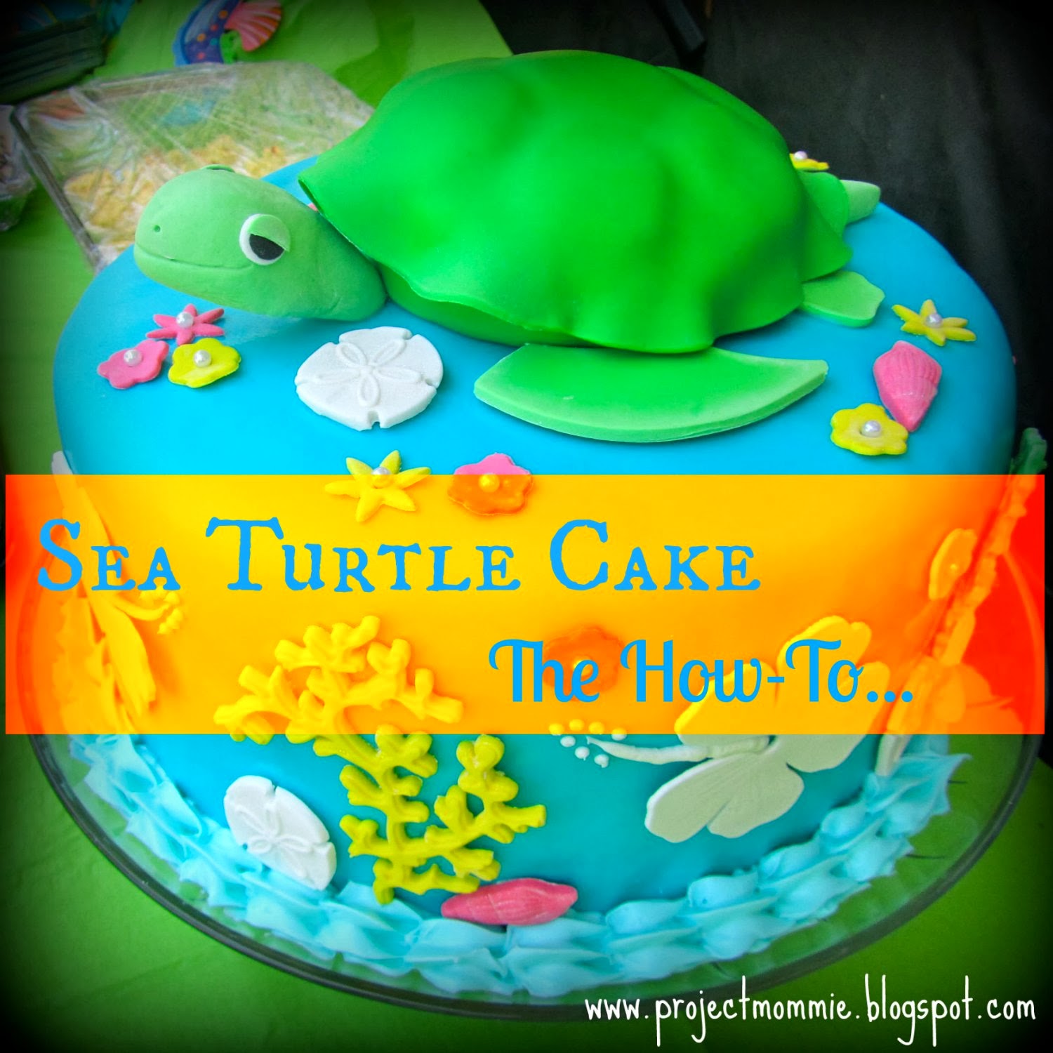 Sea Turtle Cake