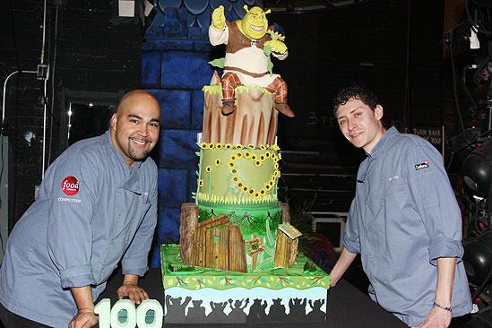 Shrek Cakes Food Network Challenge