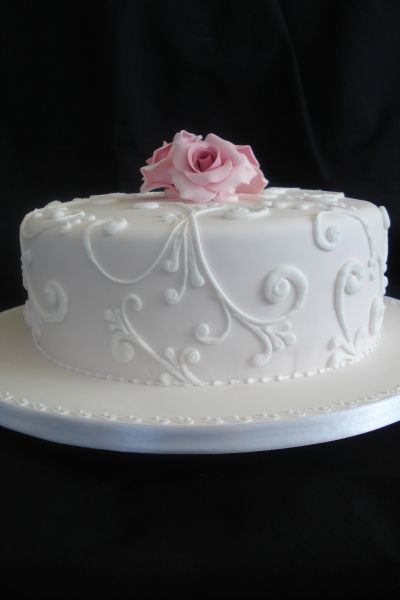 11 Photos of Single Layer Round Fondant Cakes 11 Photos of Single Layer Round Fondant Cakes